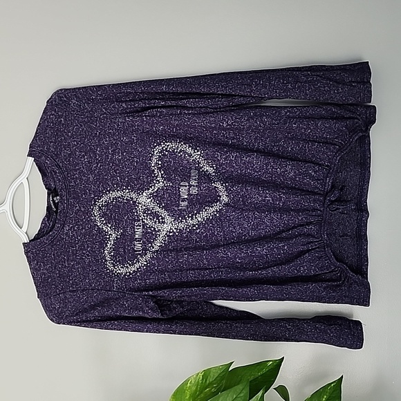 Dark blue long sleeve girls extra large xl t shirt - Picture 1 of 6